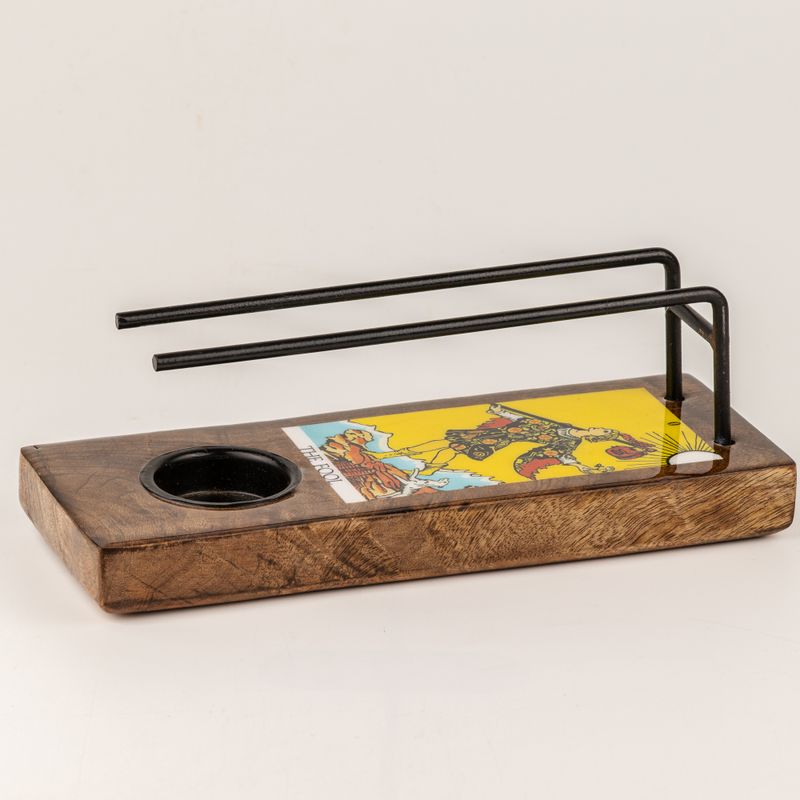 Large Sage Stick Heater Enamelled - The Fool