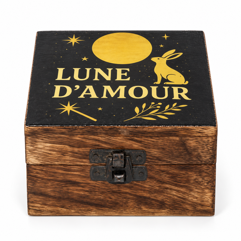 Small Enamelled Box  - Lune D'Amore