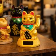 Solar Powered Money Cat