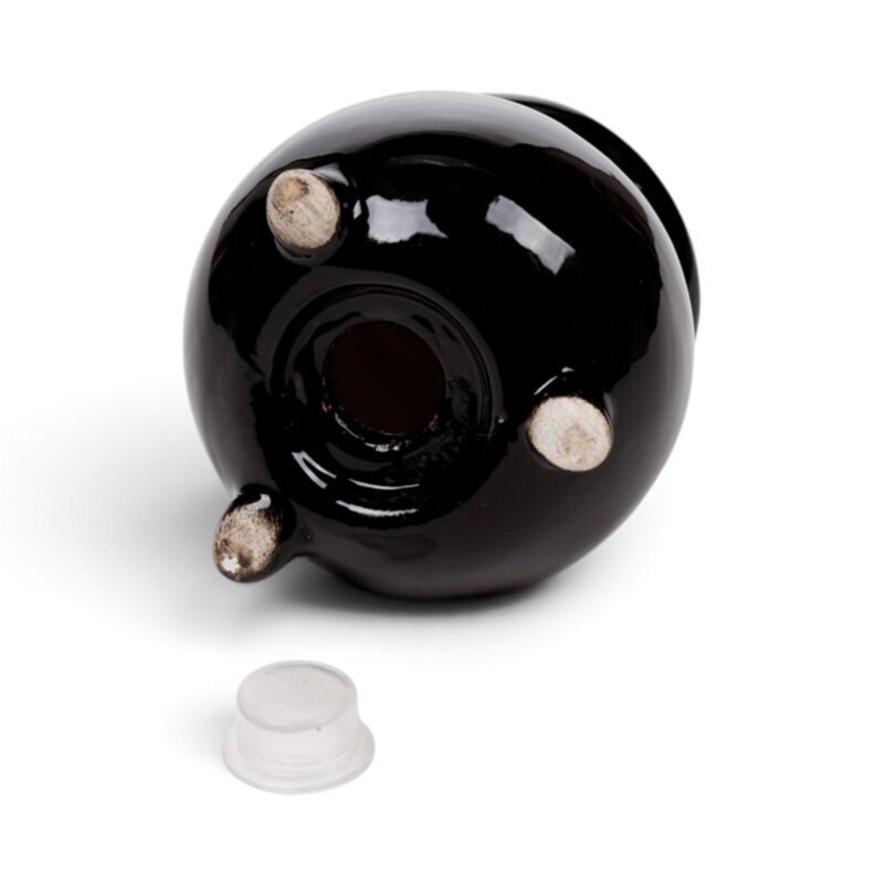 Spooky Witches Hat & Cauldron Ceramic Salt & Pepper Set