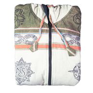 Medium - Nomad Sari Himalayan Soul Jacket - Mantra Green
