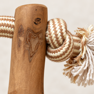 PAW Toys - Coffee Wood Chew - Loop & Tug