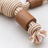 PAW Toys - Coffee Wood Chew - Rope Ranger - Ball