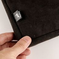 Stonewash Travel Laptop Pouch - Charcoal