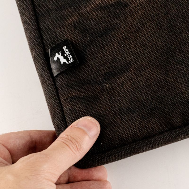 Stonewash Tablet Pouch - Charcoal