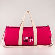 Don't Quit Gym Bag - Cherry Pink
