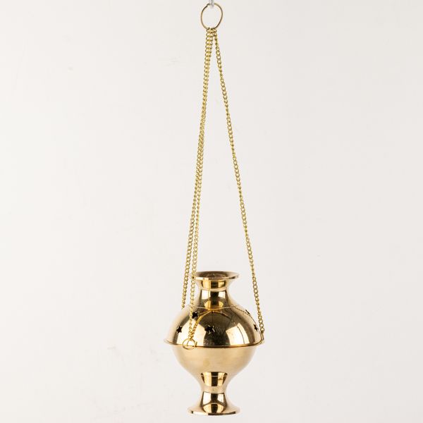 Hanging Brass Incense Burner