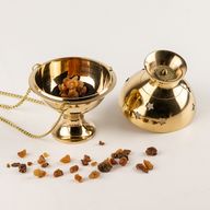 Hanging Brass Incense Burner