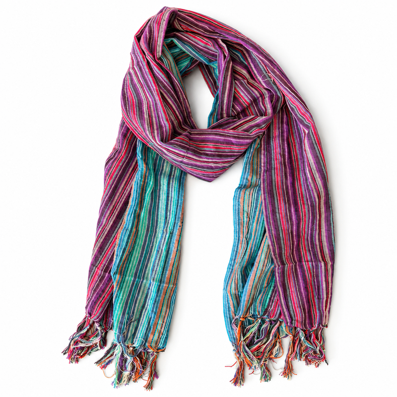 Nomad Sari Travel Blessing Scarves Starter Pack – 72 Scarves + FREE Display Stand
