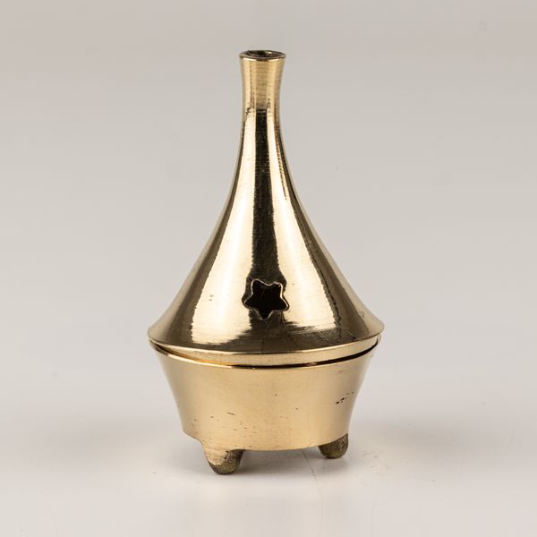 Brass Cone Burner (assorted designs)