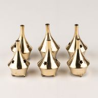 Brass Cone Burner (assorted designs)