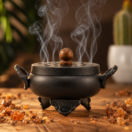 Classic Iron Cauldron Burner
