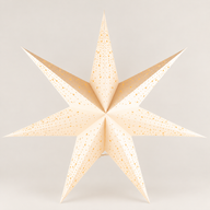 Star Lamp - Calm Cream - Seven Point - 60cm