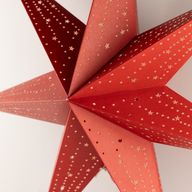 Star Lamp - Lucky Red - Seven Point - 60cm
