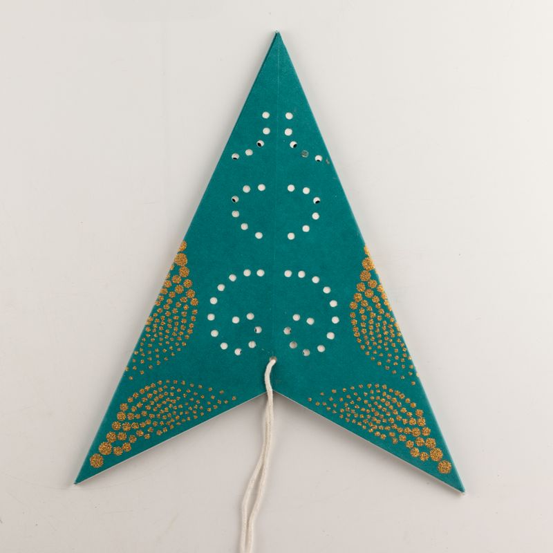 Star Lamp - Green Festival - Five Point - 60cm