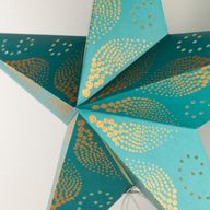 Star Lamp - Green Festival - Five Point - 60cm