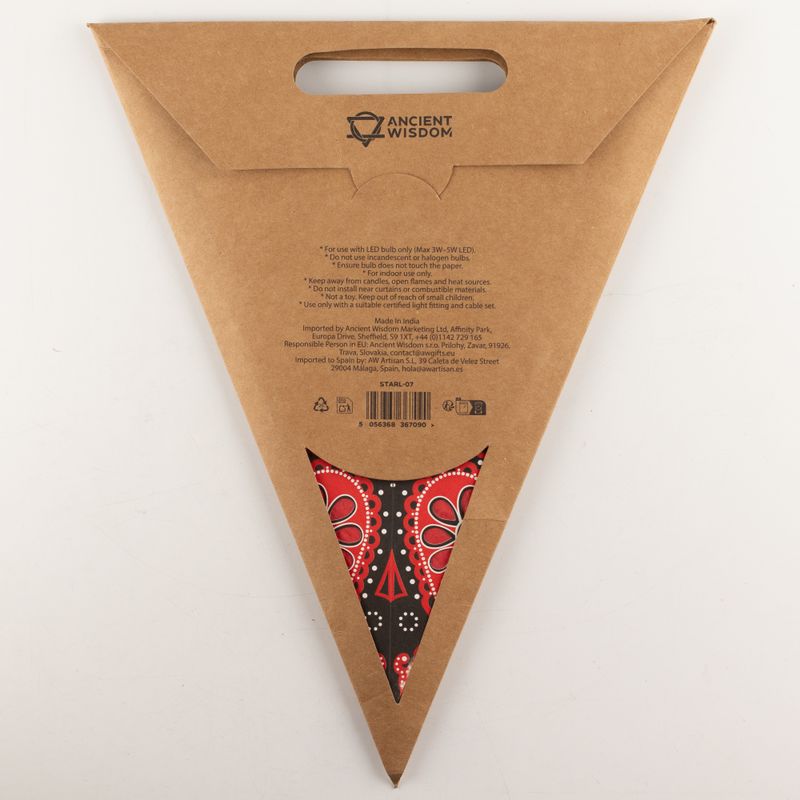 Star Lamp - Fire Festival Five  Point - 60cm