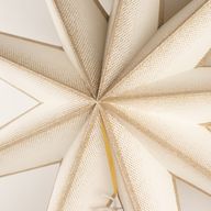 Star Lamp - Super Nova Champagne Glitter Nine Point - 90cm