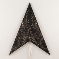 Star Lamp - Black Northern Lights Seven Point - 60cm