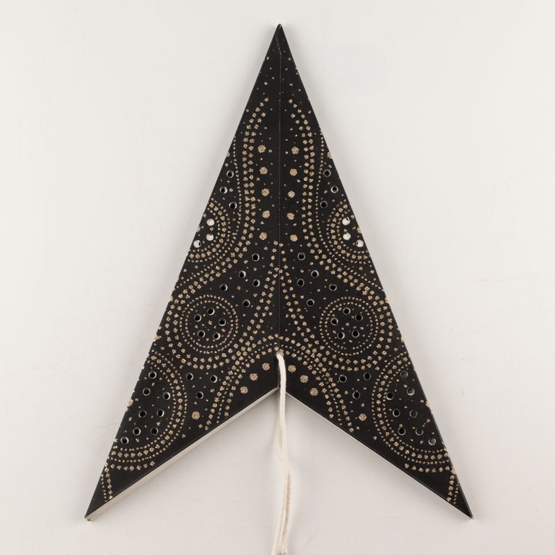 Star Lamp - Black Northern Lights Seven Point - 60cm