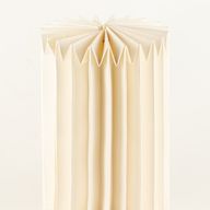 Scandinavian Pleated Paper Sconce