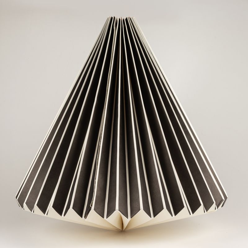 Warm Geometric Paper Cone Shade