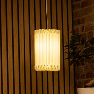 Scandinavian Pleated Paper Sconce
