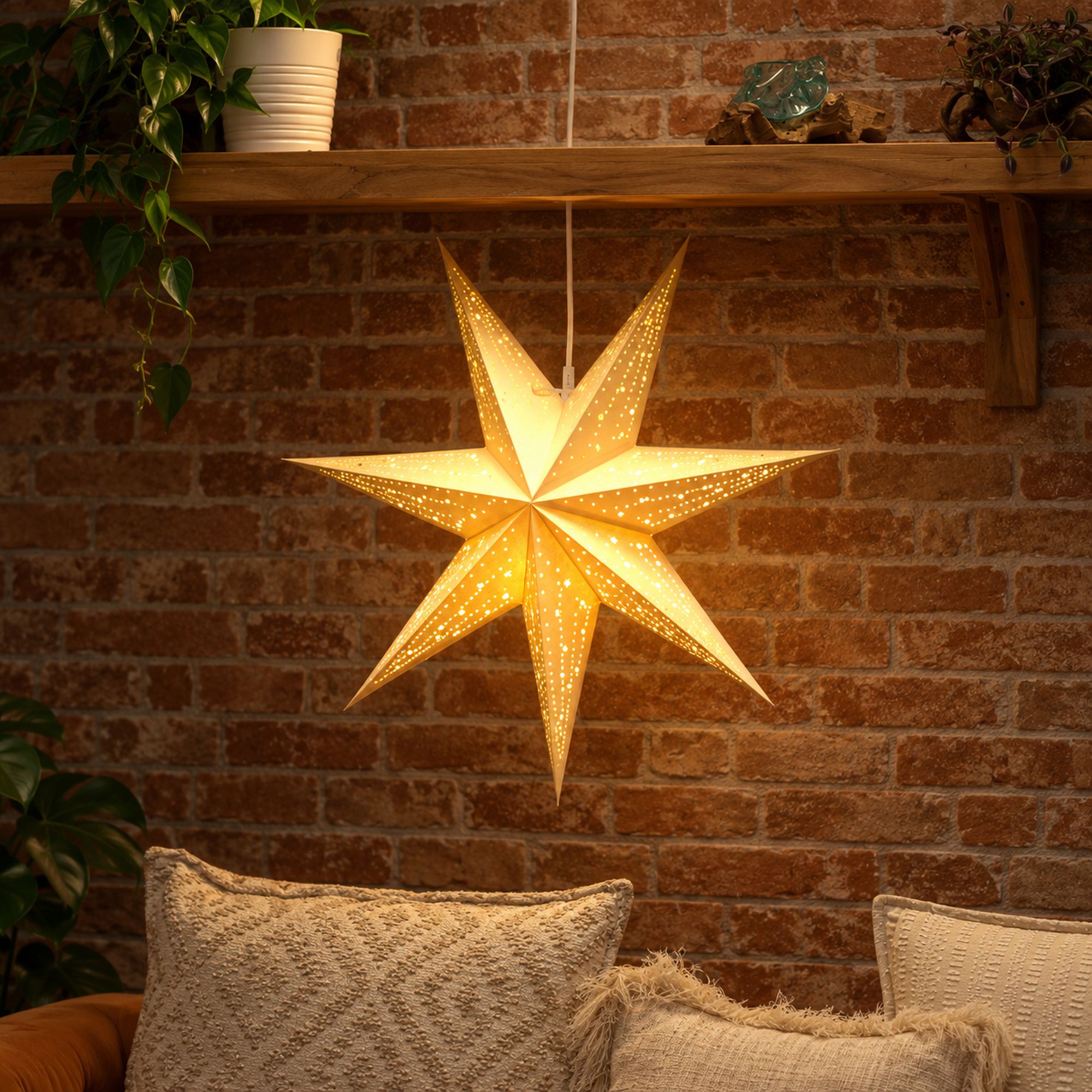 Paper Star Lamp Shade