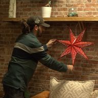 Paper Star Lamp Shade Starter Pack – 20 Shades with Cables & Bulbs