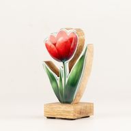 Wooden House Plants - Mini Tulip