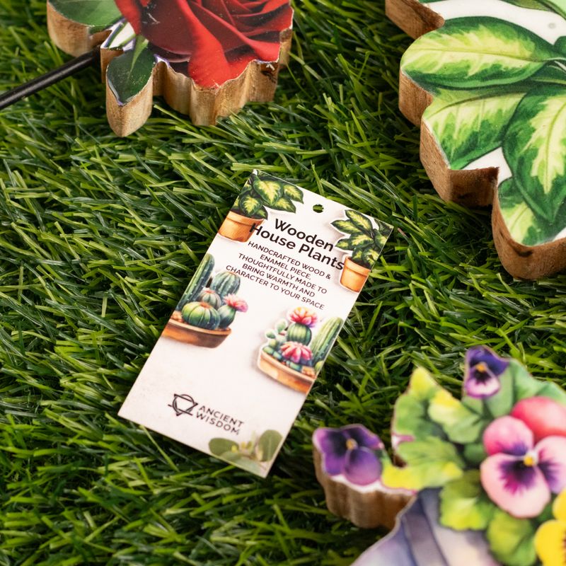Wooden House Plants - Mini Tulip