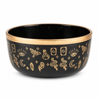 ALIGN - Black Singing Bowl Set - 15x7.5cm