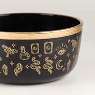 ALIGN - Black Singing Bowl Set - 15x7.5cm