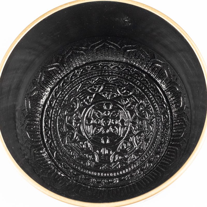 FOCUS - Black Singing Bowl Set - 15x7.5cm