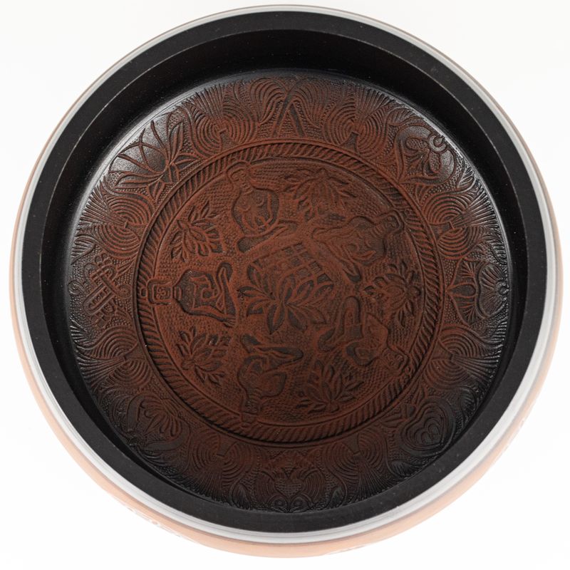 Huge Singing Bowl - Plum - 32x15cm - Design 2