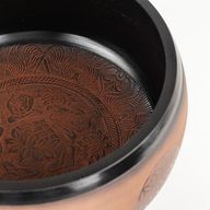 Huge Singing Bowl - Plum - 32x15cm - Design 2