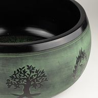 Huge Singing Bowl - Sage - 32x15cm - Design 3