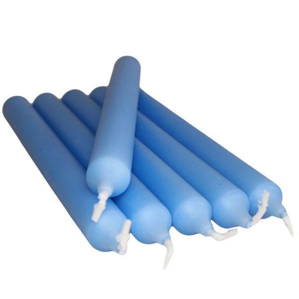 Bulk Dinner Candles - Pale Blue