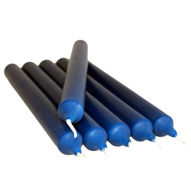 Bulk Dinner Candles - Navy Blue
