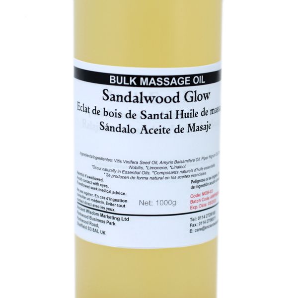 Radiant Skin 1Kg Massage Oil