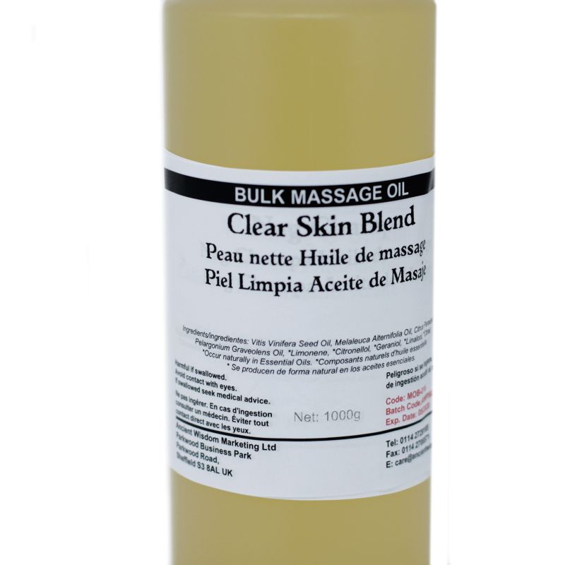 Clear Skin 1Kg Massage Oil
