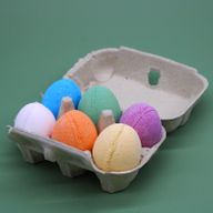 Bath Eggs in a Tray - Mango