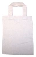 Short Handle Small Cotton Bag 20x25cm