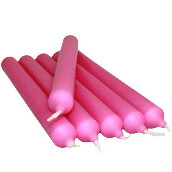 Bulk Dinner Candles - Fushcia