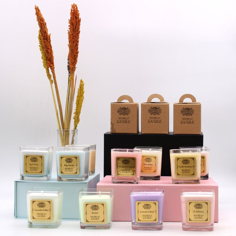 Soybean Jar Candles - Baby Powder
