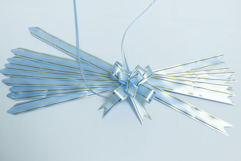 Mini Pull Bows - Grey (packs of 10)