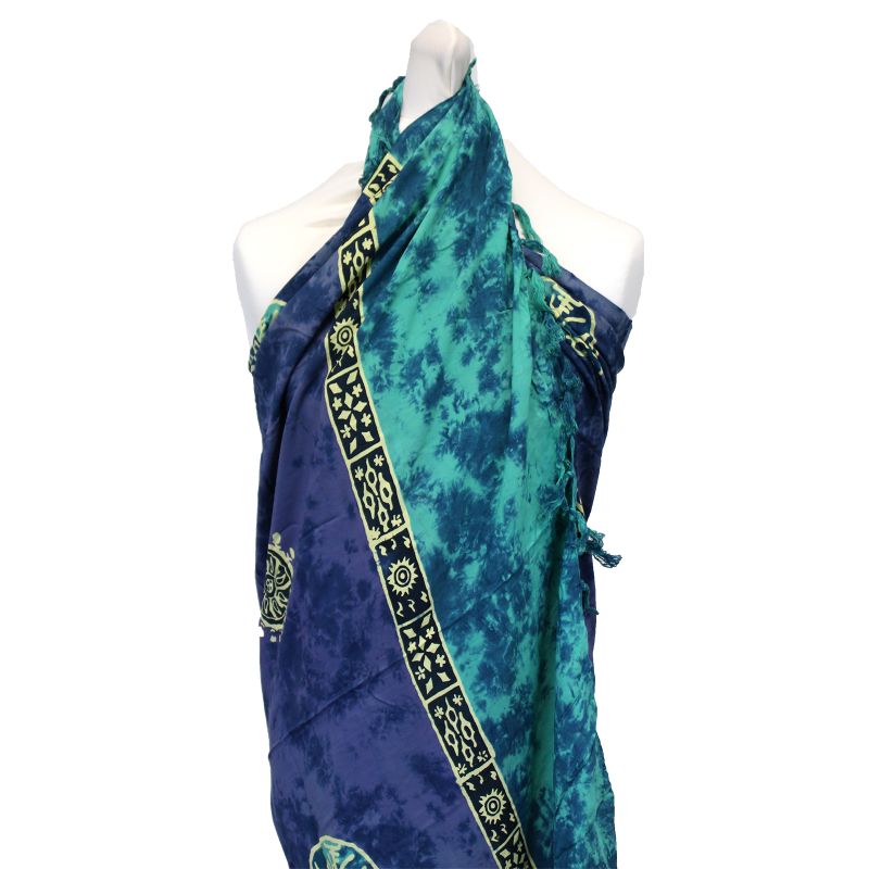 Bali Celtic Sarongs - Lucky Coins (4 Assorted Colours)