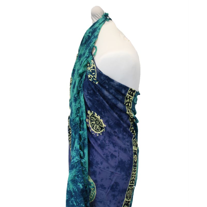 Bali Celtic Sarongs - Lucky Coins (4 Assorted Colours)