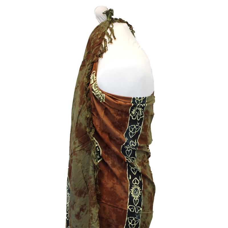 Bali Celtic Sarongs - Lucky Coins (4 Assorted Colours)