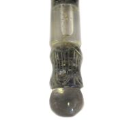 Orgonite Water Wand 14cm Carved with Copper & Gemchips
